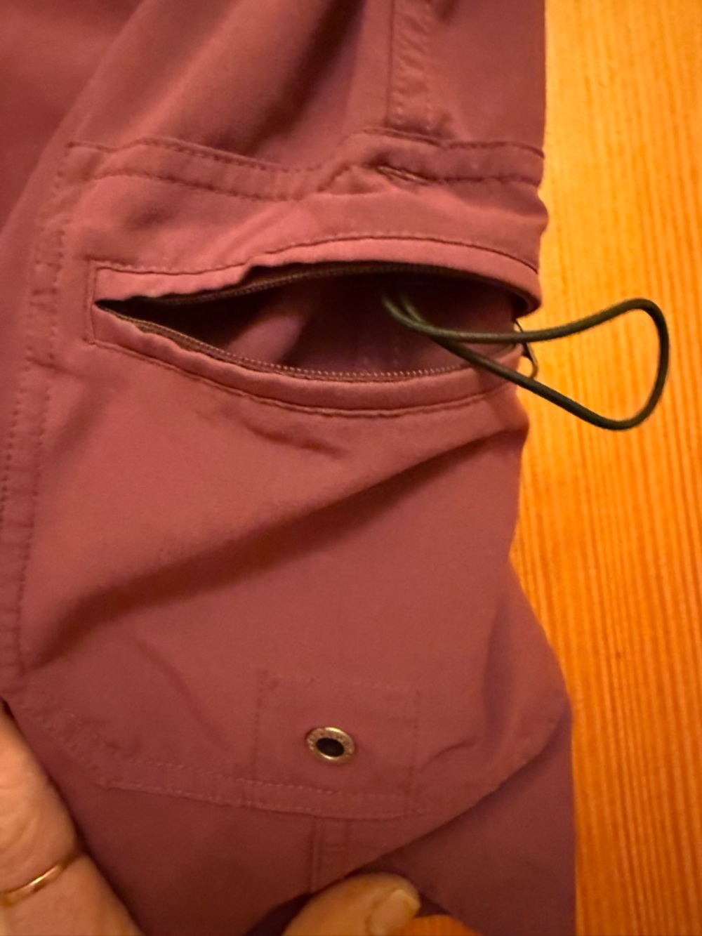 Patagonia Women's Meridian Board Shorts, Plum, Size 4 - Picture 4 of 4